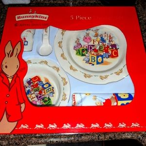 Royal Doulton Bunnykins Melamine 5-Piece Place Setting BRAND NEW BNIB